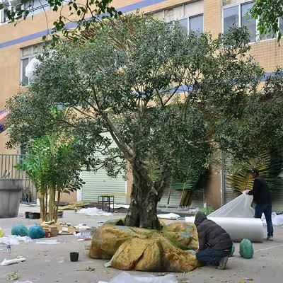 Large Faux Olive Tree Customized For Outdoor suppliers